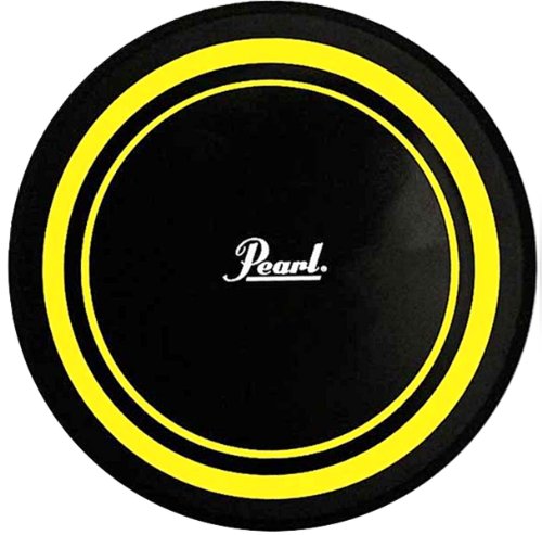 Pearl PDR-08P Practice Pad Übungspad 8" gelb/schwarz + keepdrum Drumsticks - Image 3
