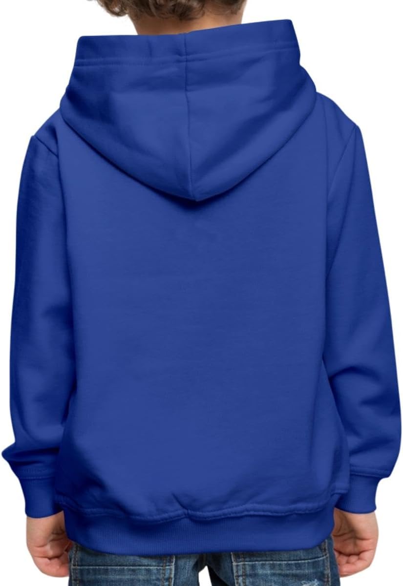 Spreadshirt Girl Basketball Player Silhouette Kids‘ Premium Hoodie