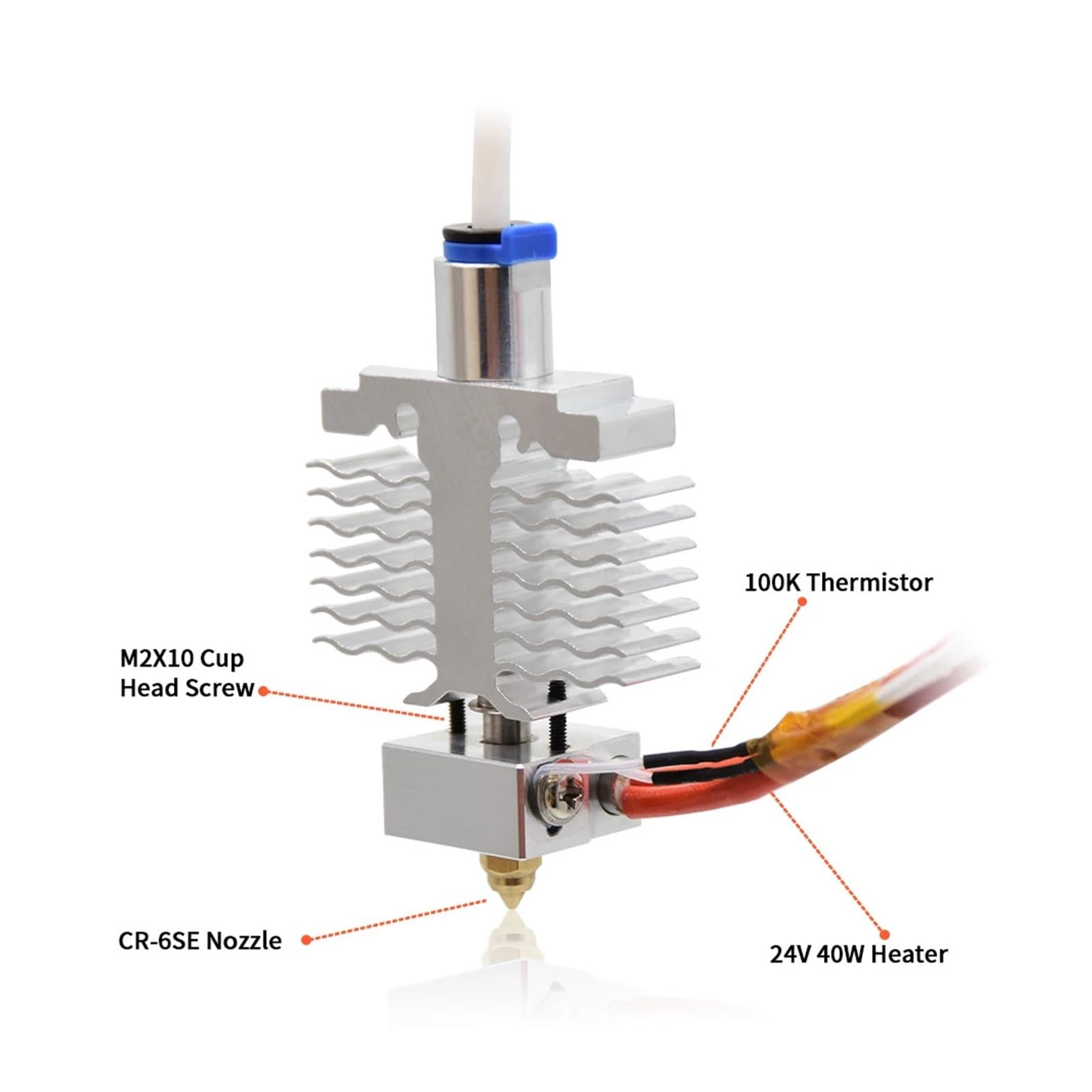 Compatible con Creality, Hotend Kit extrusor ensamblado con boquilla de 0,4 mm for la serie Ender 3 Neo(Ender3 Max Neo)
