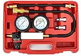 Cylinder Leakage Detector, Dual Pressure Gauges Engine Compression Leakdown Detector Tester Kit for...