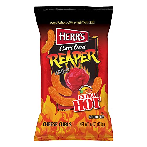 Herr´s Carolina Reaper Cheese Curls (170 g) Cover