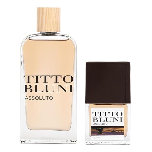 TITTO BLUNI - Assoluto Uomo 150 ml + 30 ml, Perfume Hombre, Colonia Titto Bluni Assoluto Uomo, Perfumada y en Formato Spray, Eau de Toilette Masculina y Sensual, Colonia Floral y de Larga Duración
