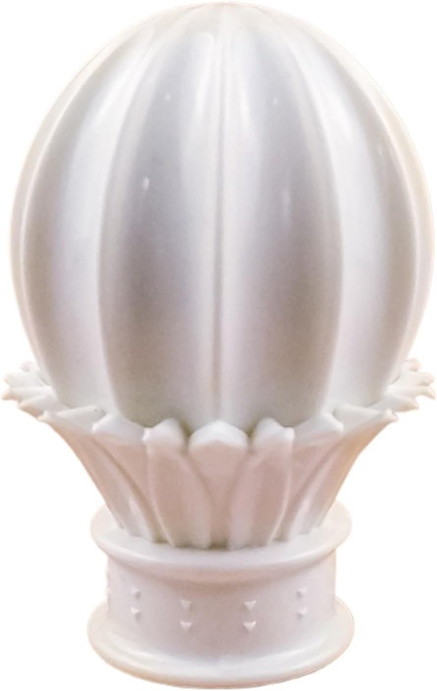 Curtain head, Curtain Rod Finials Pack of 2 Multicolor Covers(Ivory)