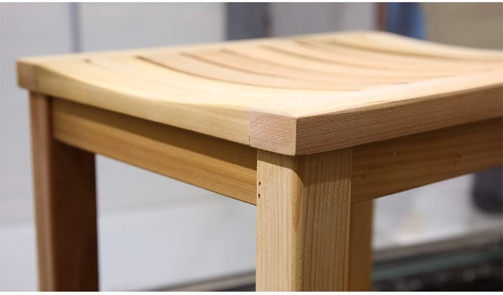 Bath Stools,Bathroom Stool Solid Stool Elderly Pregnant Women Shower Stool Non-Slip Waterproof Bath Stool