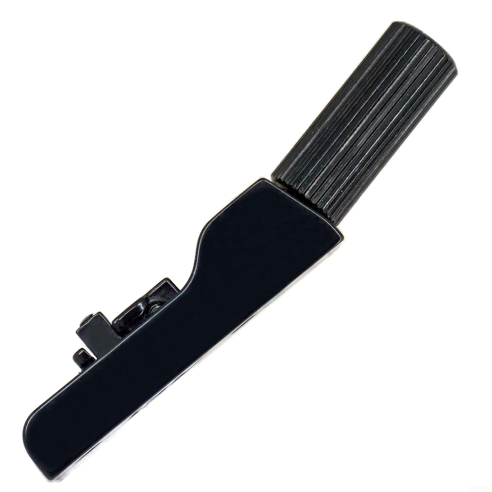 1 Set Headless Bass Bridge pour basse électrique 4/5/6 cordes, pont divisé simple avec vis et clé, argent, accord précis et stabilité pour basses sans tête (noir 4 pièces)