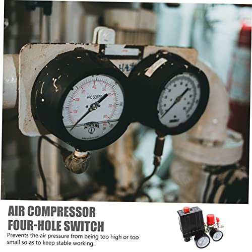 Régulateur de pression pour compresseur air à 4 trous facile à installer