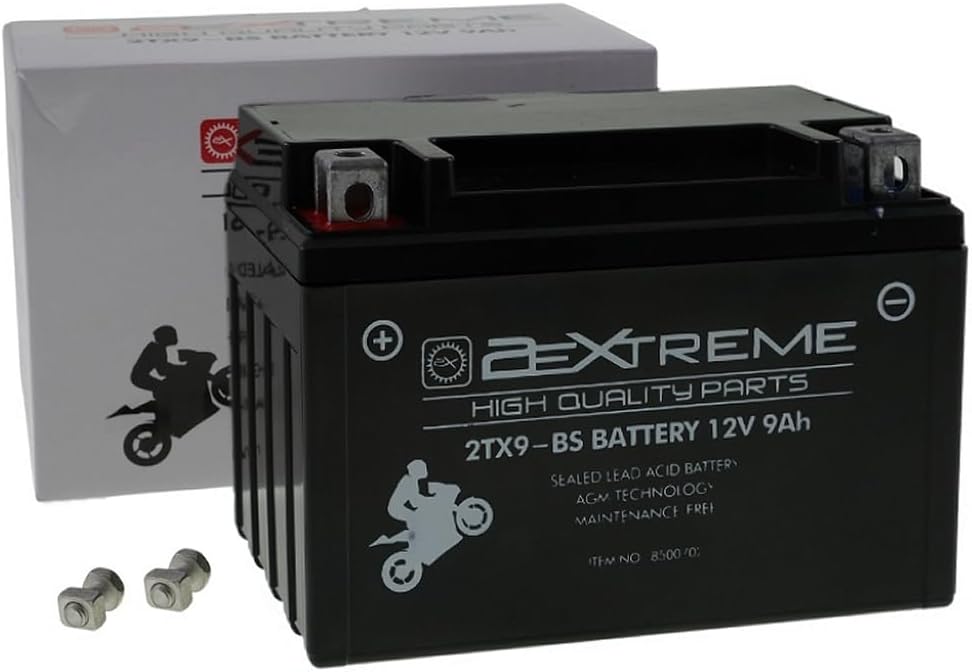 Batería moto Gel YTX9-BS / FTX9-BS 12V 8Ah al mejor precio | Pilas y