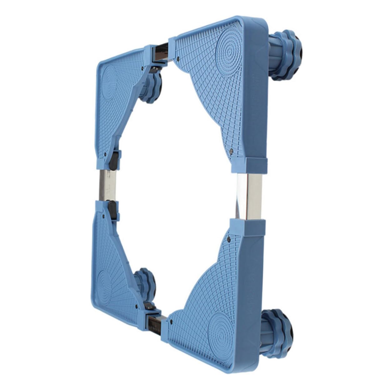 ULTECHNOVO Base Móvil Ajustable para Lavadora y Frigorífico, 4 Pies, Plástico, Diseño Tornillo y Fijación, Uso en Dormitorio