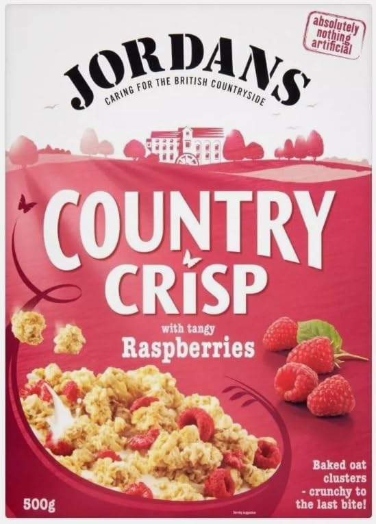 Jordans - Frambuesa Country Crisp | 17.64 oz | Paquete de 2 unidades