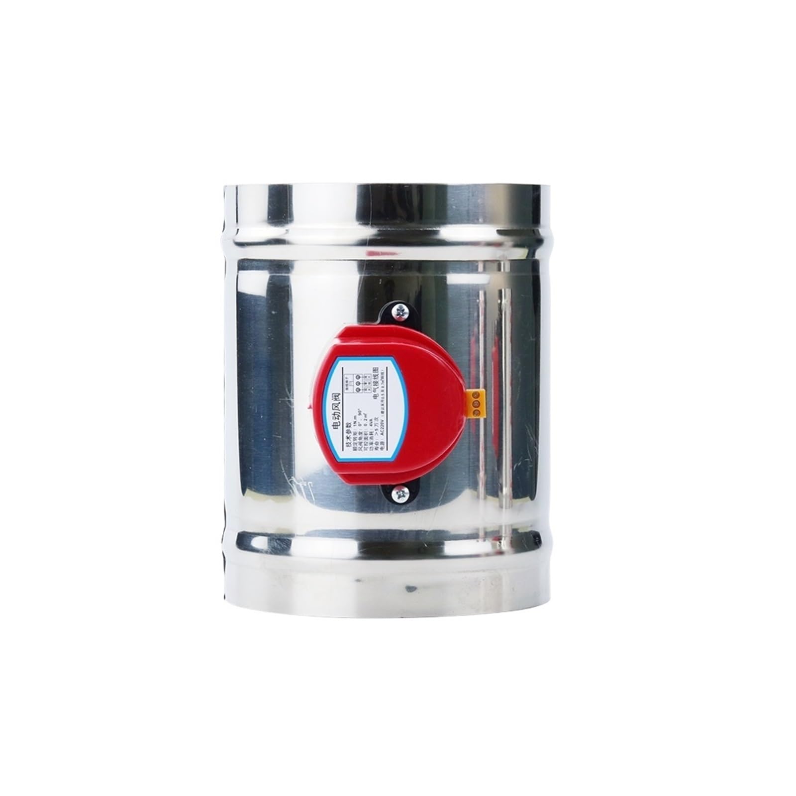 1 x 220 V/12 V/24 V ze stali nierdzewnej 201 Zmotoryzowany zawór elektromagnetyczny odpowietrzający 4/5/6/8", 63-250 mm (OD 125 mm, AC220V)