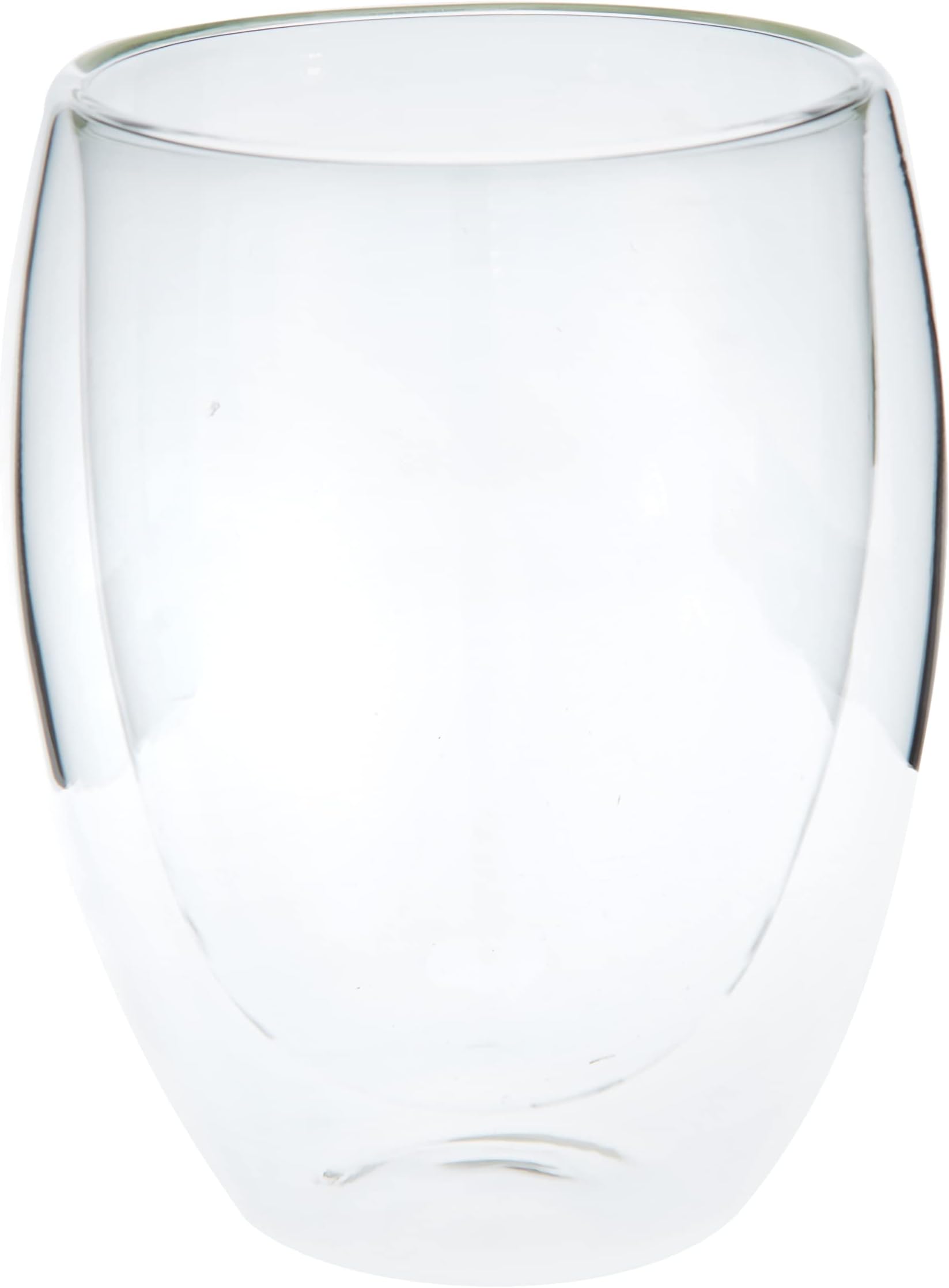 6 Pieces Double Wall Glasses Large, White, Awe2134, Asw213