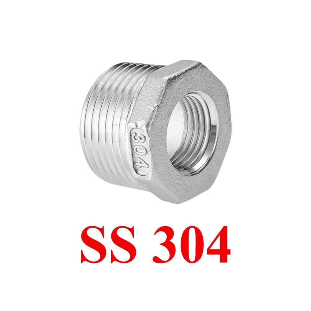 Conector Reductor Del Adaptador De Plomería Acoplamiento Buje Hexagonal