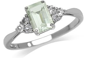Dazzling Green Amethyst Ring: A Statement of Enchanting Beauty