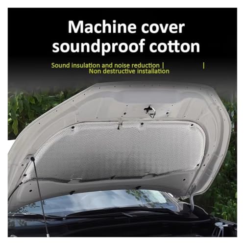 Tapis d'isolation phonique ignifuge pour capot VW Passat B5 - 4