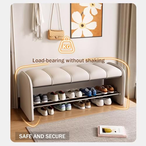 Banc d'entrée avec rangement à chaussures pour stopper le désordre - 5