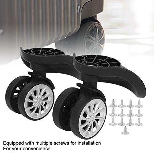 Pack of 2 Universal Luggage Suitcase Wheels Replacement for Suitcase Accessory Mountaineering Camping Supplies4