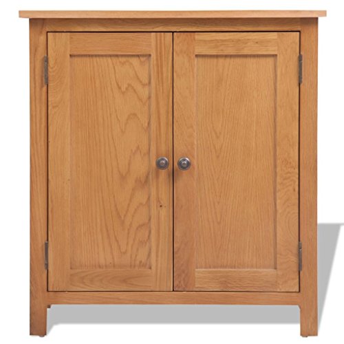 Festnight Antique Sideboard Buffet Storage Cabinet Solid Oak Kitchen Dining Room Furniture