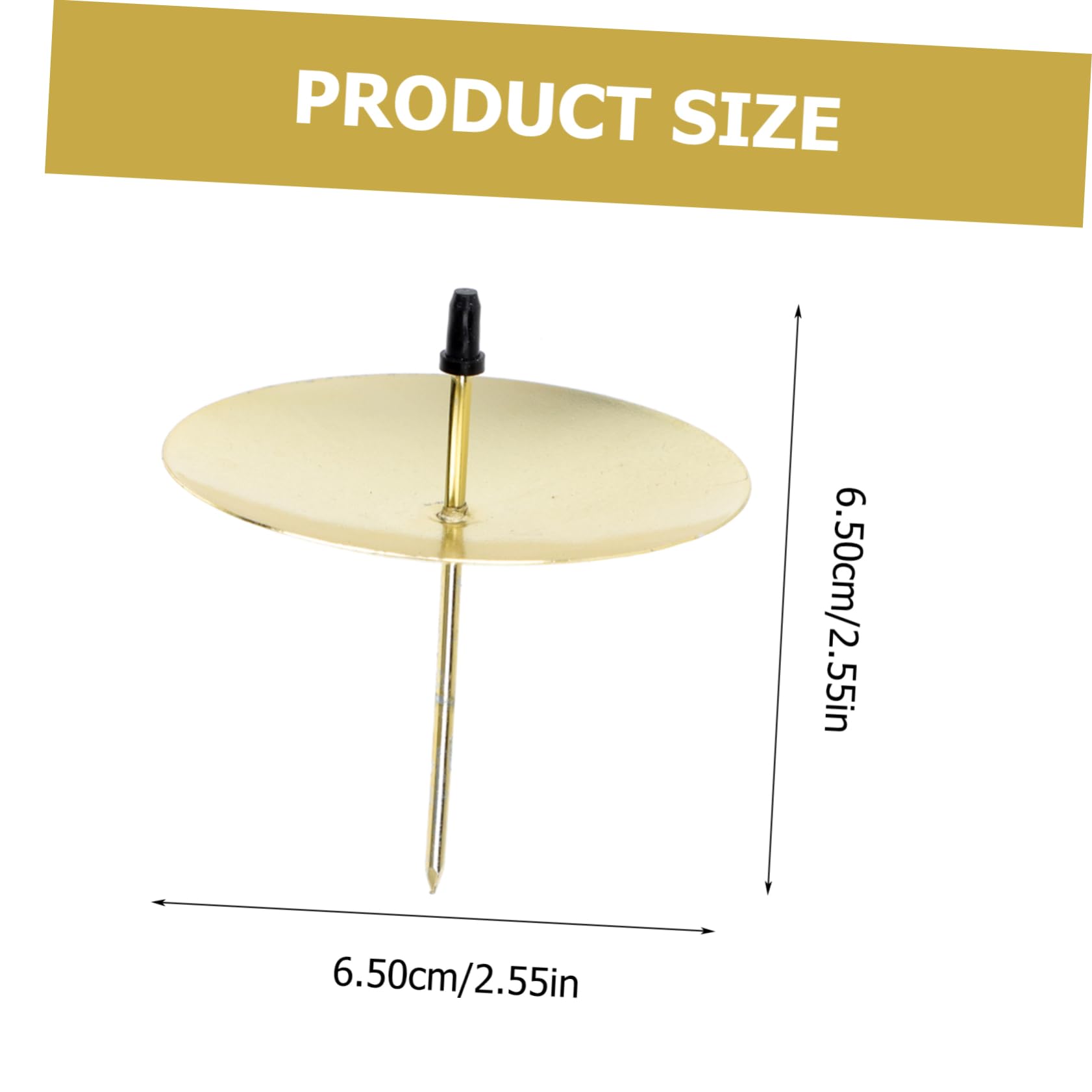 Ciieeo 12pcs Metal Candle Holders Fixing Racks for Christmas Decor Candle Fixing Holders Lightweight and Compact Design