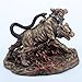 Veronese Design 3 1/2 Inch Cerberus The Three Headed Hound of Hades Hand Painted Resin Figurine
