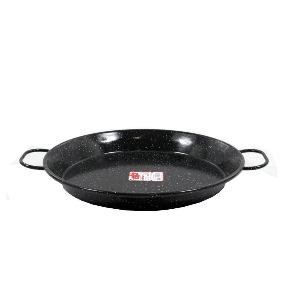 Plat à paella valencienne Jaspeada 46 cm fini le riz brûlé en grand format
