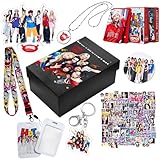 Hotsauce Merch – Boîte À Cadeaux, Cartes Photos, Autocollants, Porte-clés, Lanières, Badge De Collier(Black01)