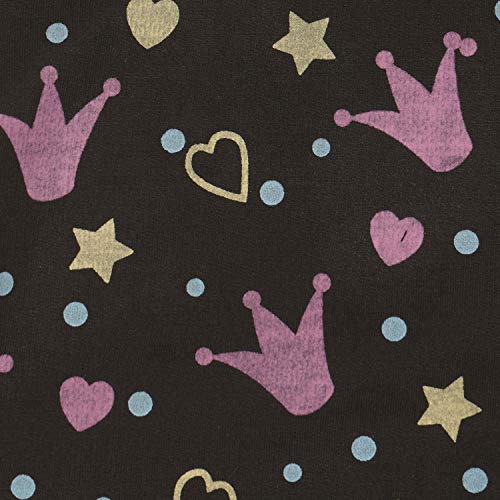 Image of Gubbarey Girl's Fleece Sweatshirt (SS1045 Black 7 8 Years)