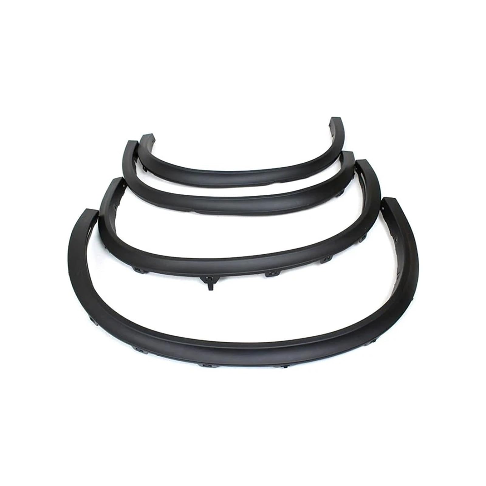 Paso de rueda coche accesorios BMW X5 E70 2007-2013 con guardabarros laterales negros