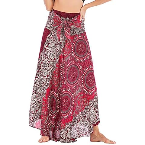 NCTCITY Falda/Vestido Bohemio Largo 2 en 1 Cover