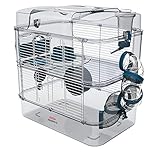 2 Etagen für kleine Nagetiere wie Hamster, Maus und Rennmäuse.