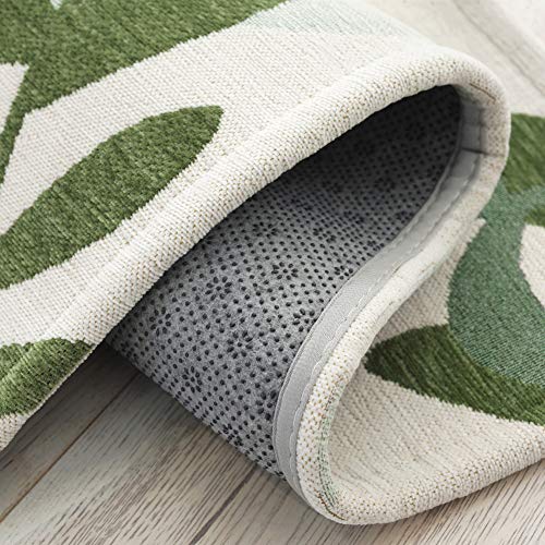 26X35 Door Mat Hallway Indoor Doormat 2'X3’ Moroccan Trellis Rugs Non Slip Chenille Fabrics Carpet For Small Front Machine Washable #TOP1