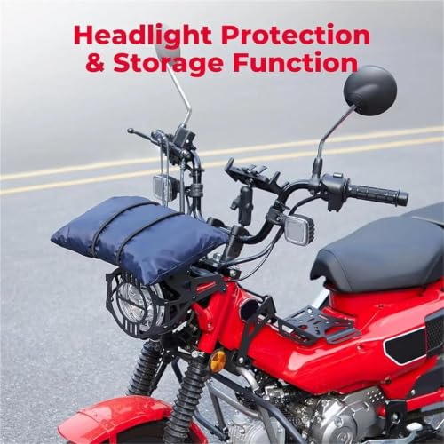 Support avant porte-bagages CT125 évite casse phare Trail 125 - 3