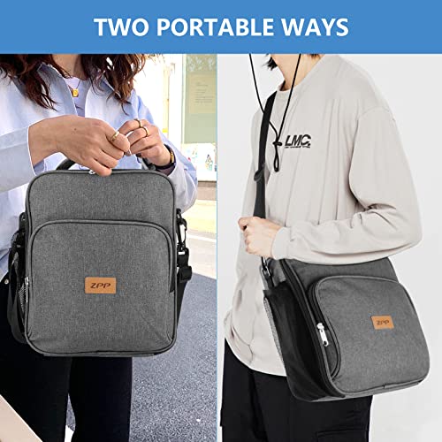 Zpp Lunch Box For Men Women Adults Small Lunch Bag For Office Work - Reusable Portable Lunch Box, Gray #TOP5