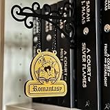 Quillandtavern - Panneaux De Séparation De Genres De Livres Pour étagère, Panneaux De Séparation De Genres De Livres Personnalisés, Supports De Suspension D'étiquettes, Séparateurs(A)