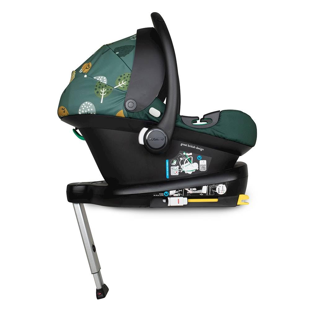 Cosatto Giggle 4 Travel System Everything Bundle | Carrozzina, passeggino, navicella e borsa, seggiolino auto e base | nascita 4 anni, i-size gruppo 0 | pieghevole compatto, coprigambe, borsa