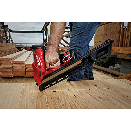 Milwaukee 2745-21 M18 Fuel 30-Degree Cordless Framing Nailer Kit (5 Ah) #TOP7