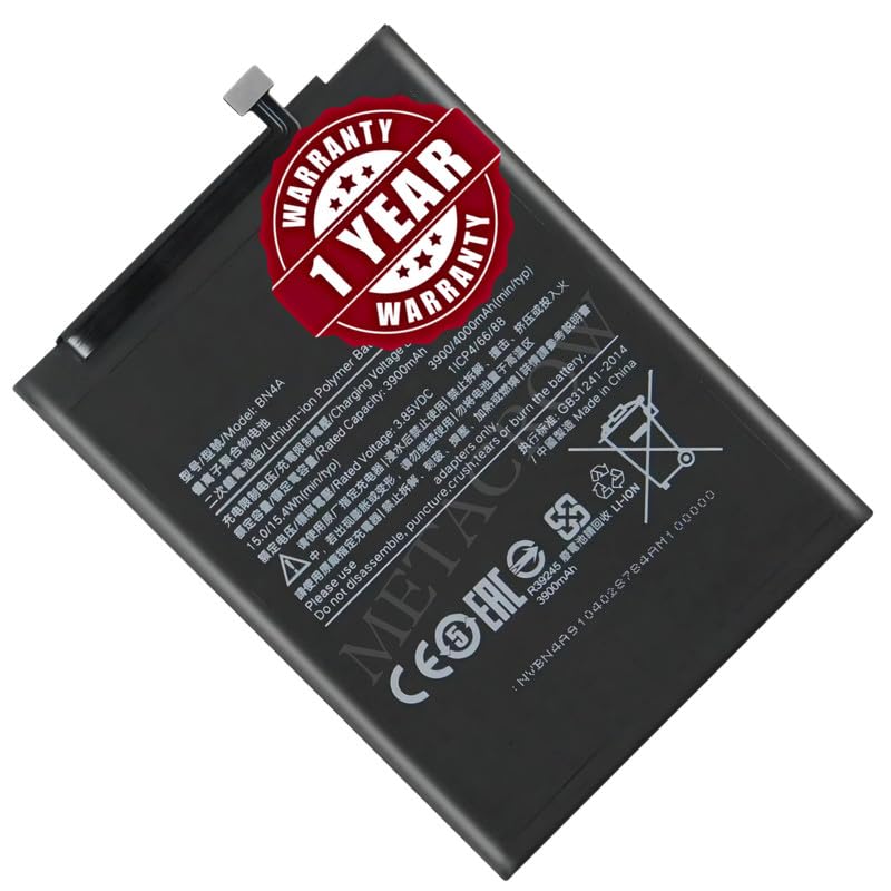 Image of Original BN4A Battery Compatible for Xiaomi Redmi Note 7 | Redmi Note 7S | Redmi Note 7 Pro Battery - (4000mAh) - 1 Year Warranty MC12
