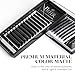 Befer Beauty Volume Lash Extensions 0.07D, Mix-8-15mm Eyelash Extension Matte Black, Easy Fan Volume Lashes Fluffy Matte Black Soft, D Curl Self Fanning Lash Extension Professional Eyelash Extensions