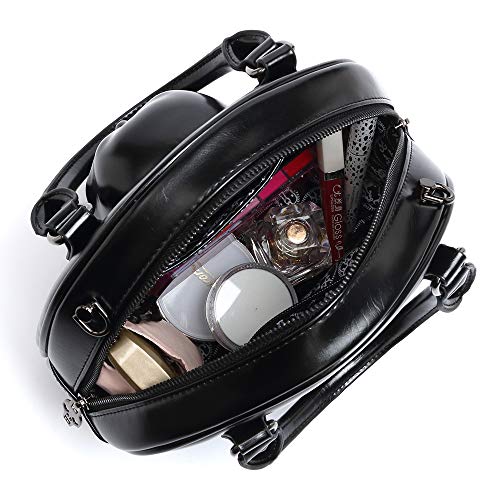 Bolsa couro caveira skull super fashion