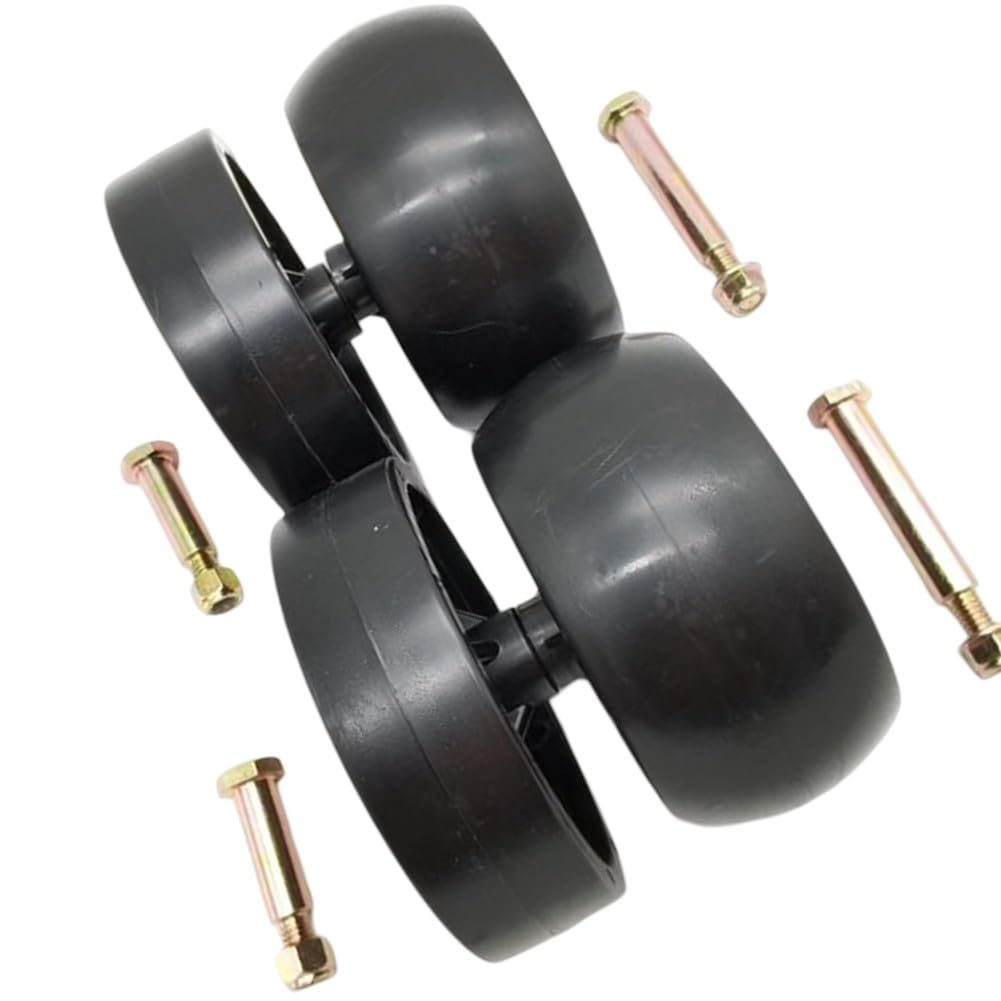 Paquete de 4 ruedas de cubierta de 5 pulgadas de repuesto para 734-04155 734-0973 para Craftsman PYT9000 RZT50 LT5000 LT2000 CADET LT1042 LT1045 piezas de tractor de césped