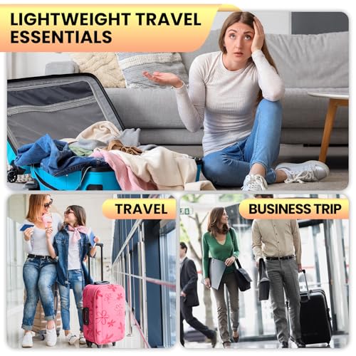 Ultralight Compression Packing Cubes Travel for Suitcases ，Compressible Mesh Packing Cubes for Travel Women Packing Organizers 4 Set4