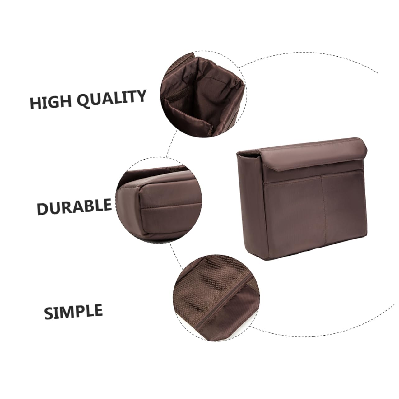 Tofficu 2 Piezas Bolso de Cámara Profesional Compartimento Bolsa de Transporte para Lentes y Accesorios Fotográficos Diseño Simple y Seguro para y Almacenamiento de y Objetivos