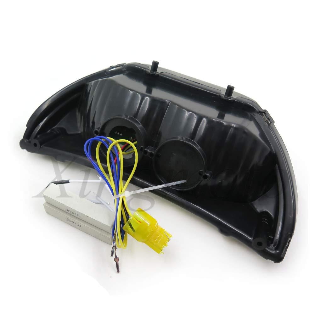 Lampu Belakang LED Terintegrasi NBX dengan Lampu Sein - Lensa Asap untuk Honda CBR600 F4/F4i