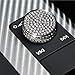 NIUHURU Car Interior Trim Bling Accessories Compatible with Audi A3 A4 A5 Q3 Q5 Q7 2013-2022 Car Modification Accessories Women Rhinestone Crystal Decals Accessories (Silver, Volume knob Cover 1pc)