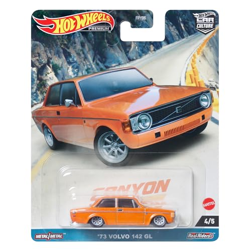 Hot Wheels Car Culture - Volvo 142 GL 1:64 miniatura 1