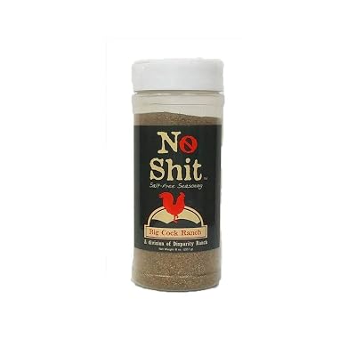 No Shit Salt Free Seasoning From Big Cock Ranch