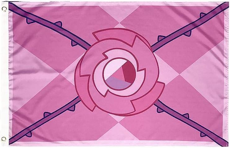 Steven Universe - Rose Quartz Battle Flag