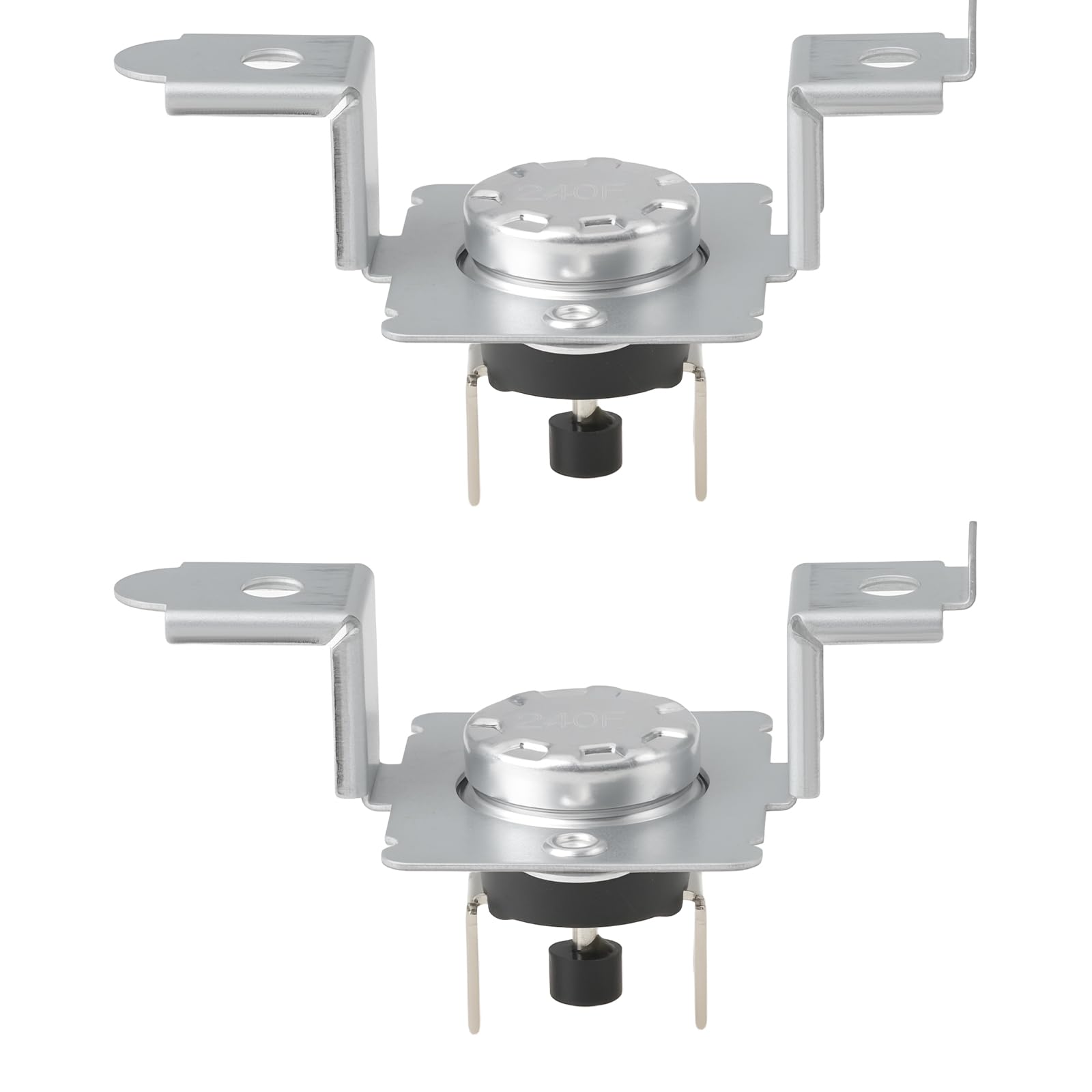 ECSiNG 2PCS Dryer Thermal Fuse Reset Thermostat 6931EL3003C Compatible with LG Dryer