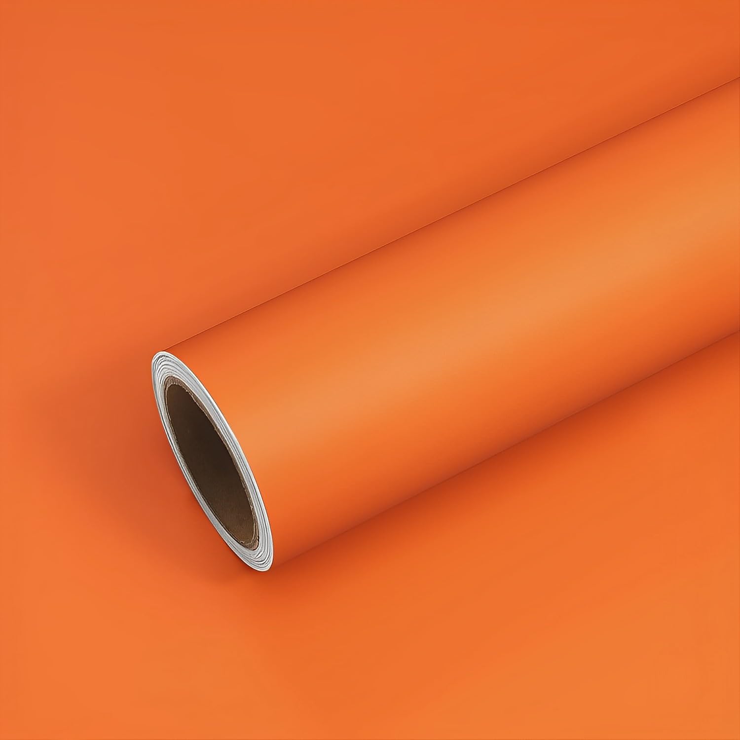 GREEWELT Solid Orange Wallpaper | Decorative for Cabinets Countertops Kitchen,Shelves | Self Adhesive | Film Peel and Stick | Waterproof | Removable | Easy to Cut & Use | Vinyl | 16 X 78 Inch (B0CJQGZTMG) Amazon Price History, Amazon Price Tracker