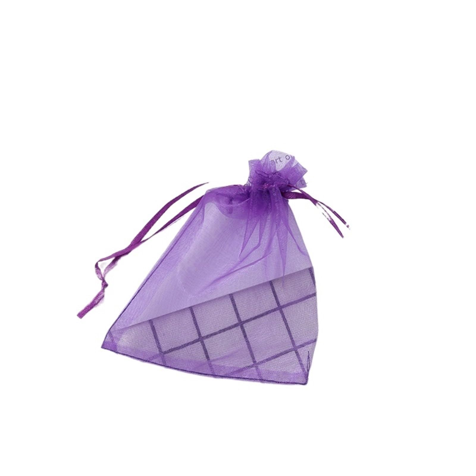 Fruit Protection Bags 100pcs Grape Protection Bag Grow Mesh Fruit Pest Control Products Breathable Gauze Strawberry Seedling Bags(PURPLE,10x15cm(100pcs))