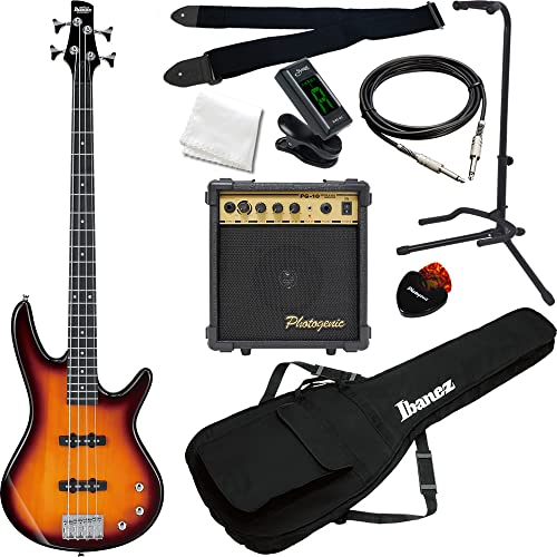 Ibanez gio エレキベース Gio Ibanez GSR180 ベース 初心者12点セット 【Fenderアンプ付